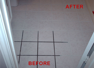 Hey Nj Got Dirty Grout Why Does, Does Grout Change The Color Of Tile